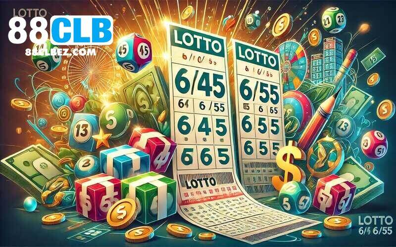 Xổ số 88CLB mang đến cơ hội trúng thưởng lớn với Lotto 645, 655